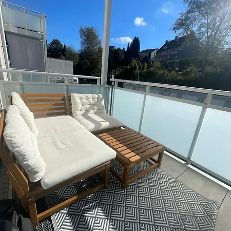 Daire Deluxe Ruhr Oase, Neubau, 4 Personen, Parkplatz, *