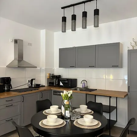 Apartmán Deluxe Ruhr Oase, Neubau, 4 Personen, Parkplatz,