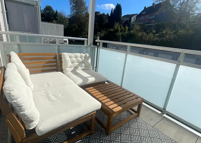 Apartmán Deluxe Ruhr Oase, Neubau, 4 Personen, Parkplatz, *